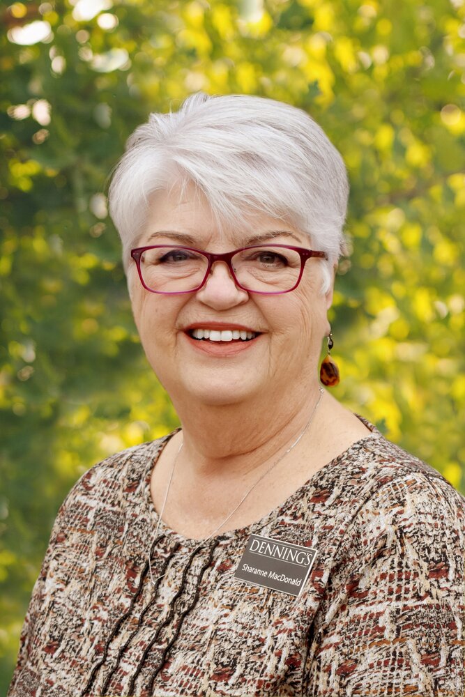 Headshot of Sharanne MacDonald Office Administrator at Denning's Funeral Homes